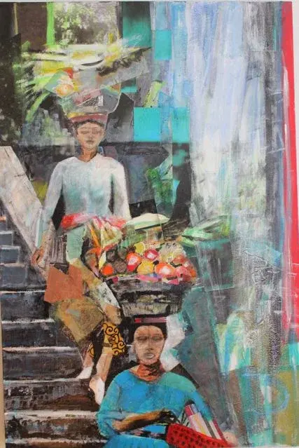 Two Women On Chairs